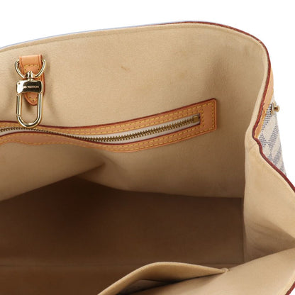 Louis Vuitton Hamstead MM Damier Azur Tote Canvas White Second — view 8