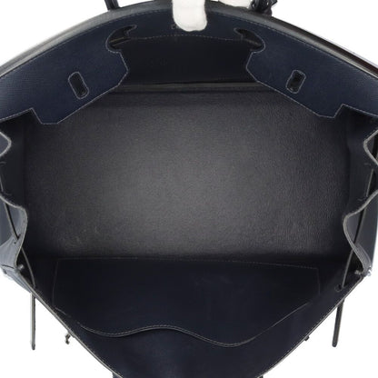 Hermes Birkin 35 Handbag Veau Epsom Navy Second — view 6