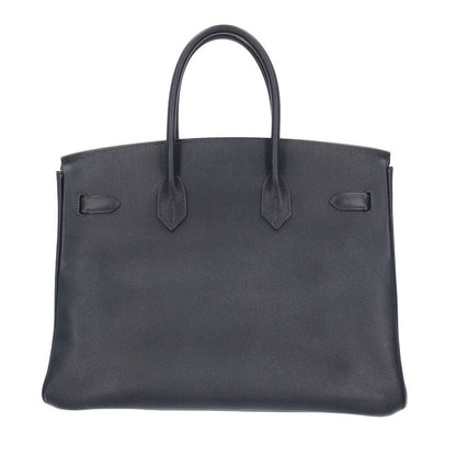 Hermes Birkin 35 Handbag Veau Epsom Navy Second — view 3