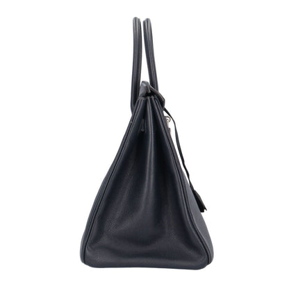 Hermes Birkin 35 Handbag Veau Epsom Navy Second — view 4