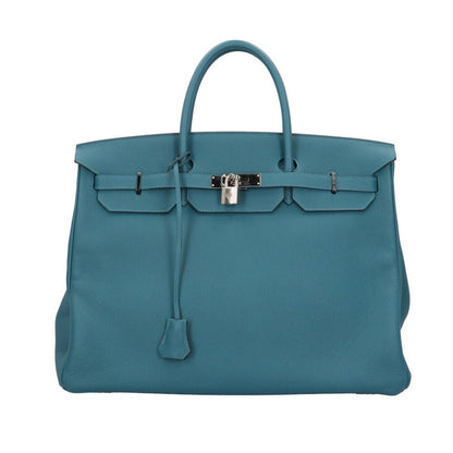 Hermes Birkin 40 Handbag Togo Green Second