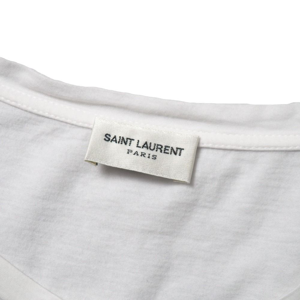 Saint Laurent Paris Short Sleeve T-Shirt L Love Crew — view 6