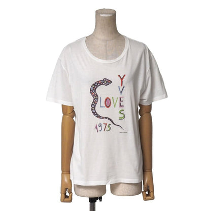 Saint Laurent Paris Short Sleeve T-Shirt L Love Crew