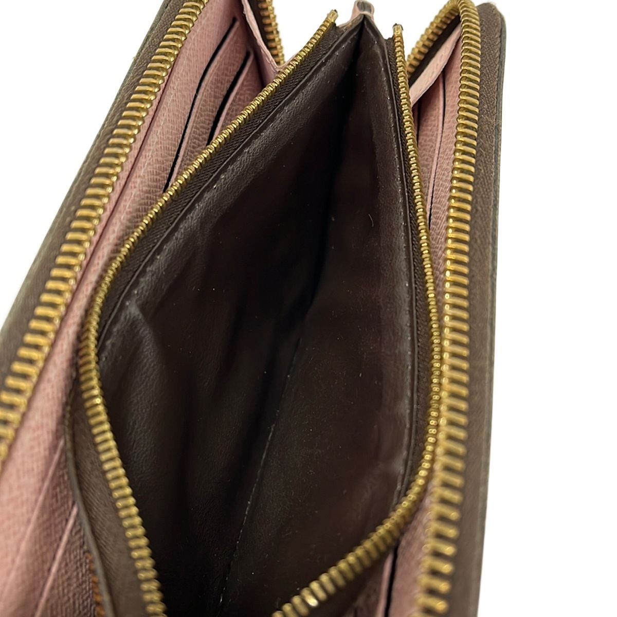 Louis Vuitton Wallet Damier Portefeuille Clemence Rose Ballerine — view 4