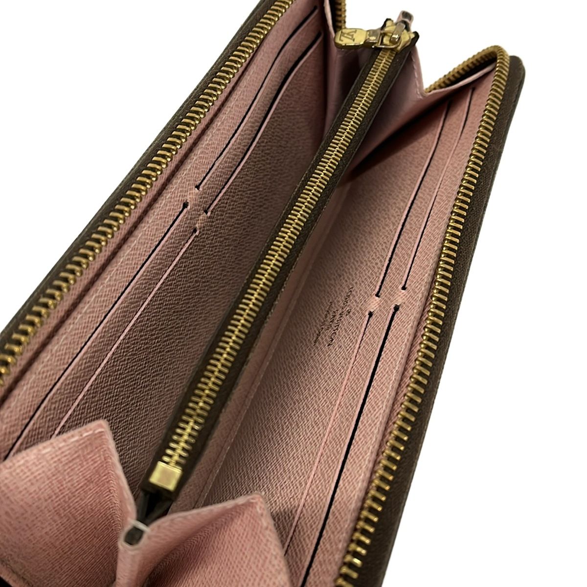 Louis Vuitton Wallet Damier Portefeuille Clemence Rose Ballerine — view 3