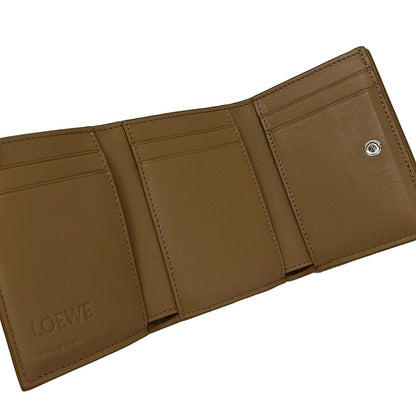 Loewe Trifold Wallet Cats Mocha — view 3