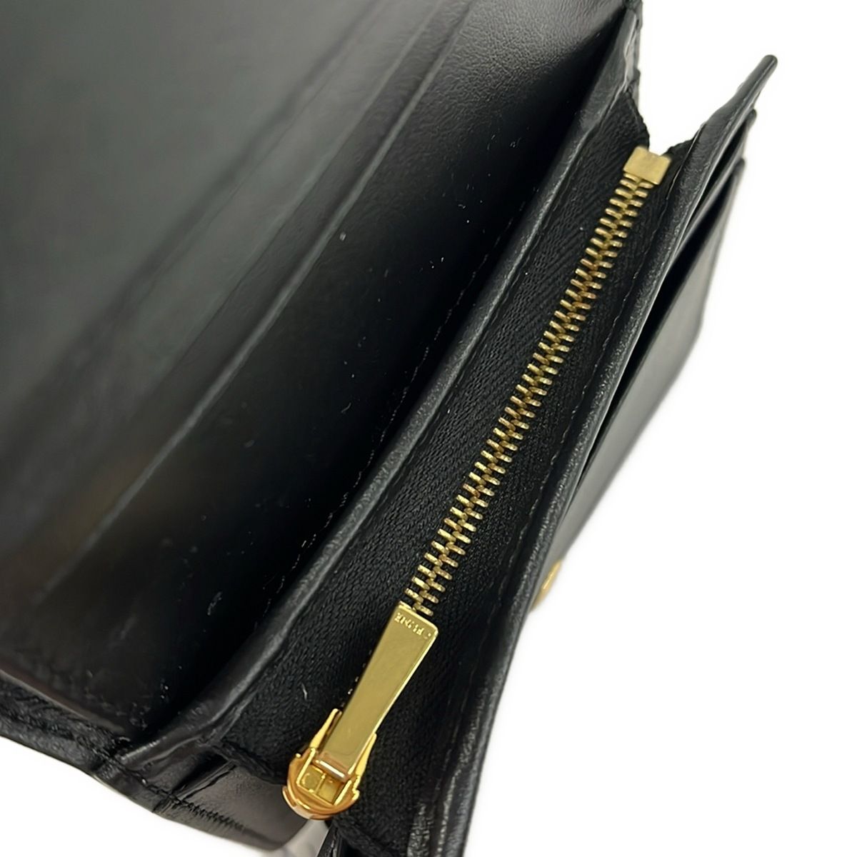 Celine Bifold Wallet Triomphe Compact Black — view 4