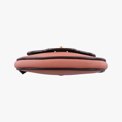 Louis Vuitton Collection Trapezio Pink Brown Leather Shoulder — view 3