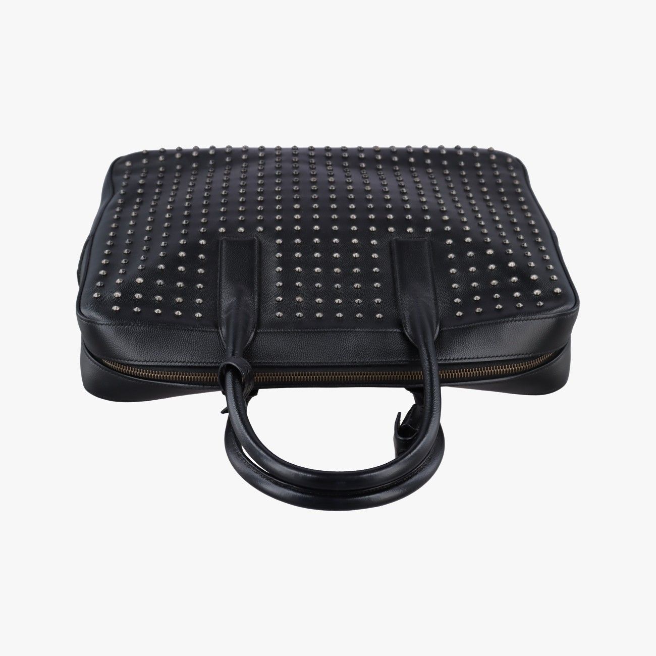 Saint Laurent Briefcase Black Leather — view 8