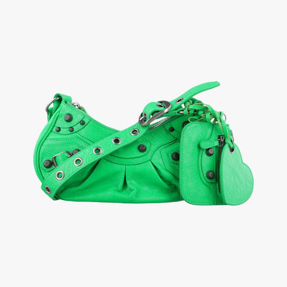 Balenciaga le Cagole Green Shoulder