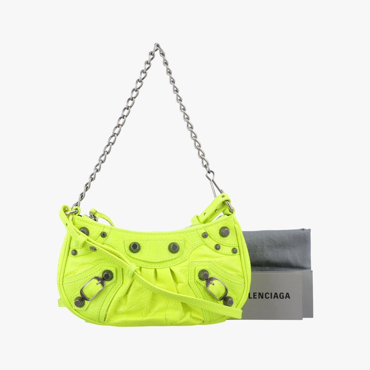 Balenciaga le Cagole Green Shoulder
