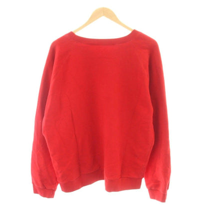 Gucci Sweatshirt Long Sleeve Print Embroidery Tiger Pattern Panthere L Red MW — view 2