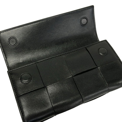 Bottega Veneta Wallet Cassette Black Leather — view 3