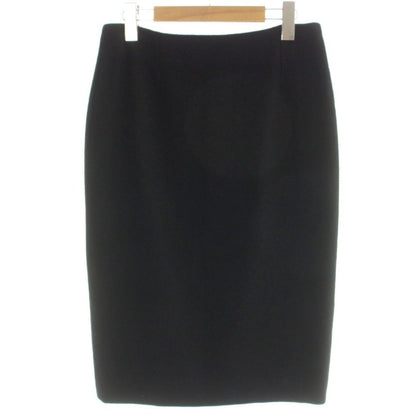 Dior Skirt Wool Black Tight Midi Length AP