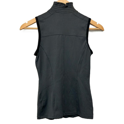 Gucci Vest XS Gray Black Zip — view 2