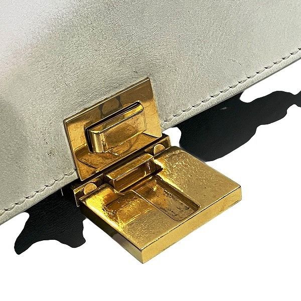 Celine Trapeze Handbag Canvas Leather — view 8