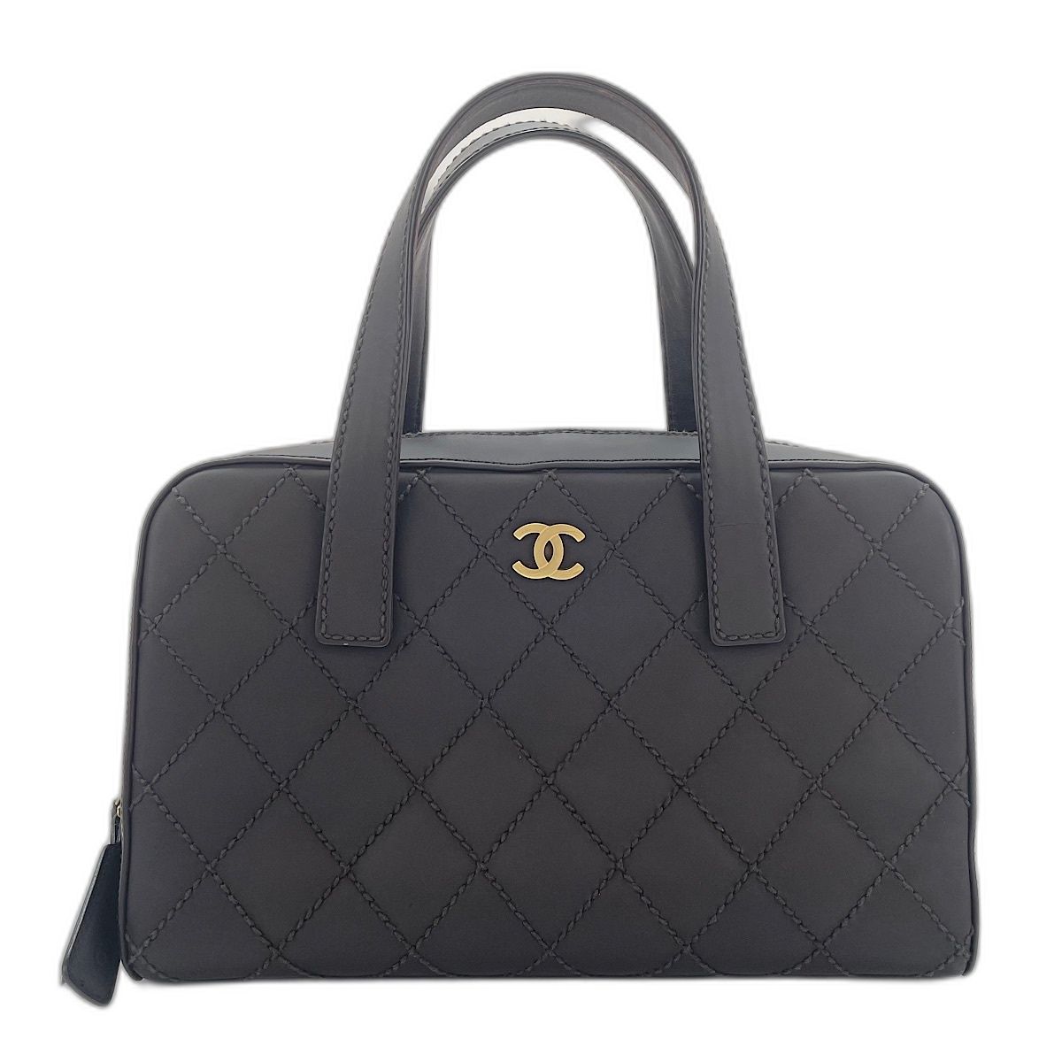 Chanel Handbag Quilted Brown — view 2