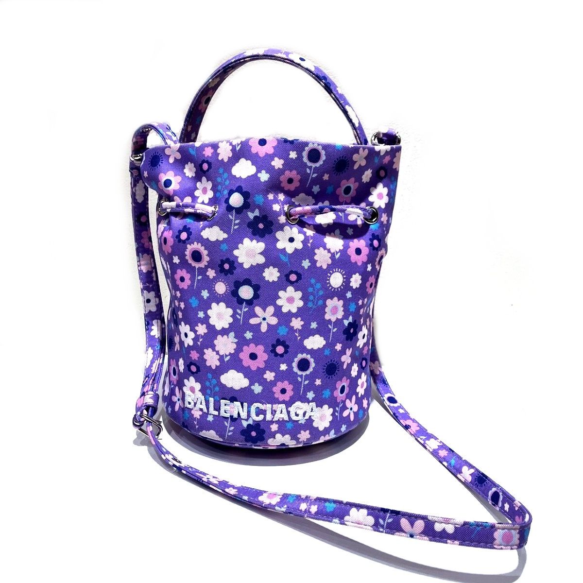Balenciaga Wheel XS Shoulder Bag Canvas