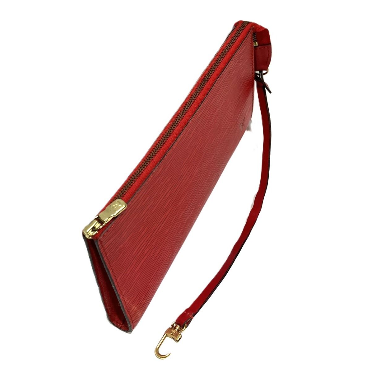 Louis Vuitton Epi Soir Pochette Leather Handbag — view 7