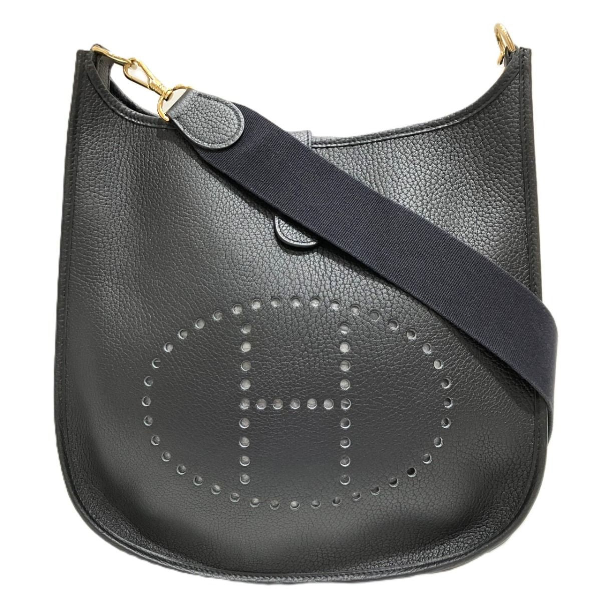 Hermes Evelyne Ann GM Shoulder Bag Taurillon Clemence