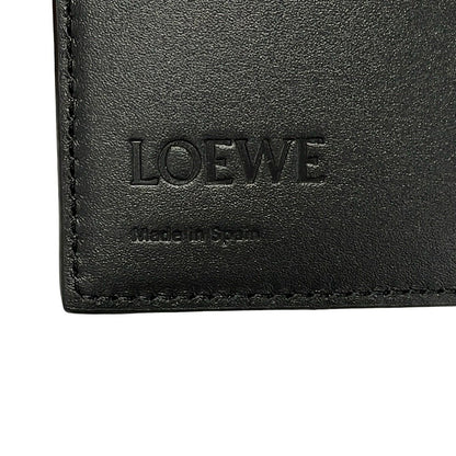 Loewe Anagram Wallet Black Gold Leather — view 5