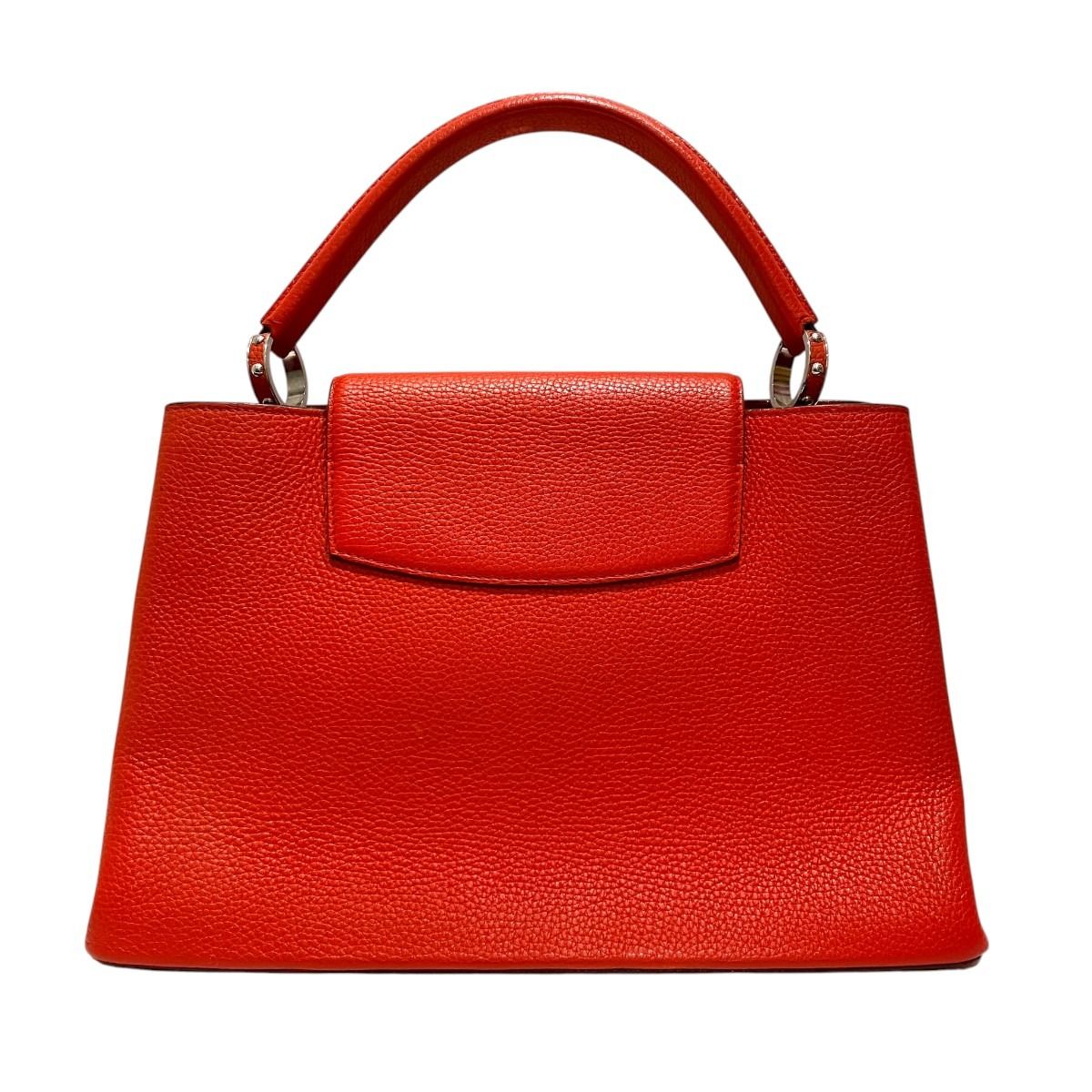 Louis Vuitton Capucines MM Parnassea Handbag Taurillon Leather — view 2