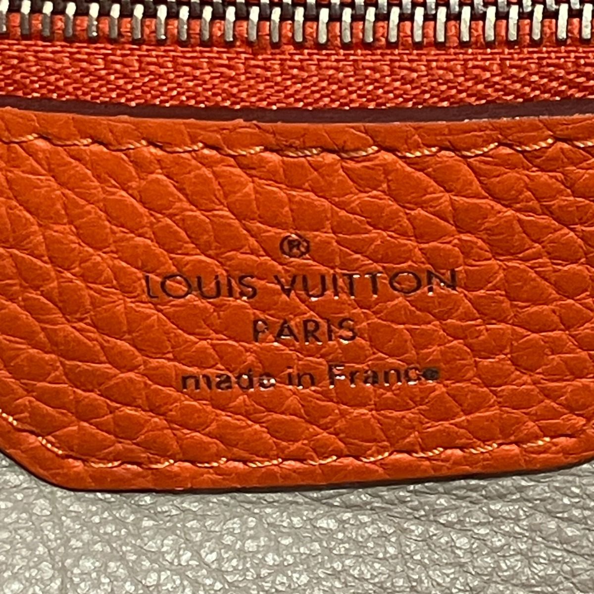 Louis Vuitton Capucines MM Parnassea Handbag Taurillon Leather — view 4