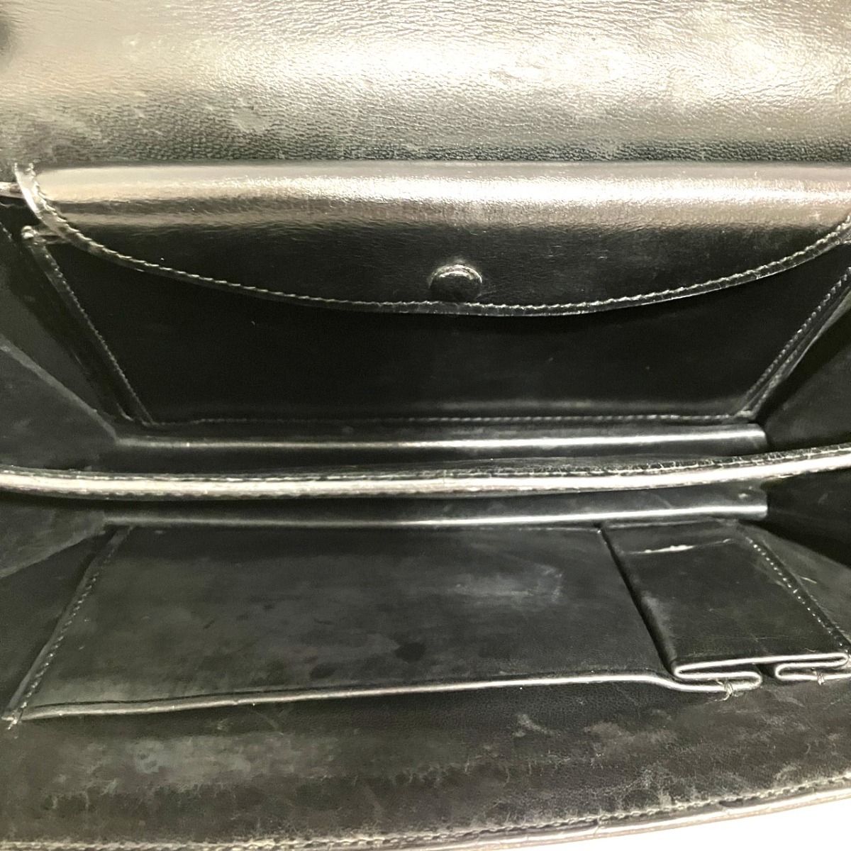 Hermes Piano Handbag Box Calf — view 6