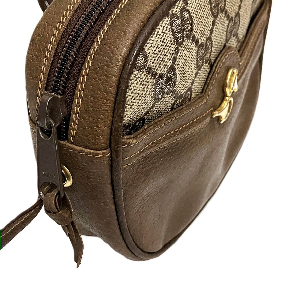 Gucci Horsebit Shoulder Bag Leather — view 7
