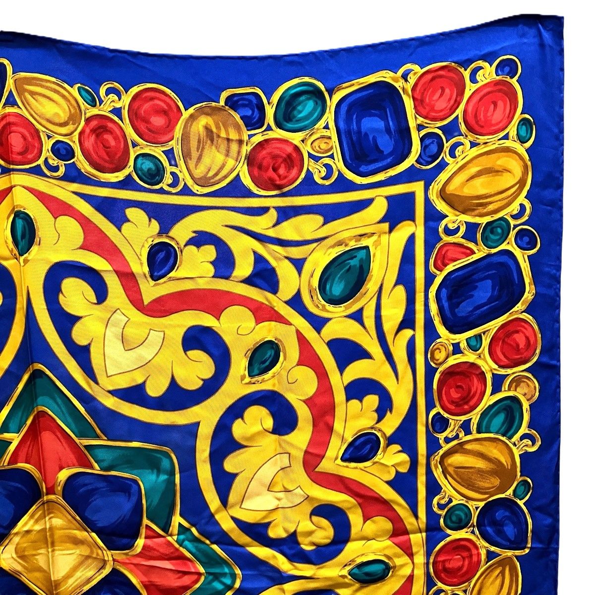 Chanel Scarf Silk Scarves Blue — view 3