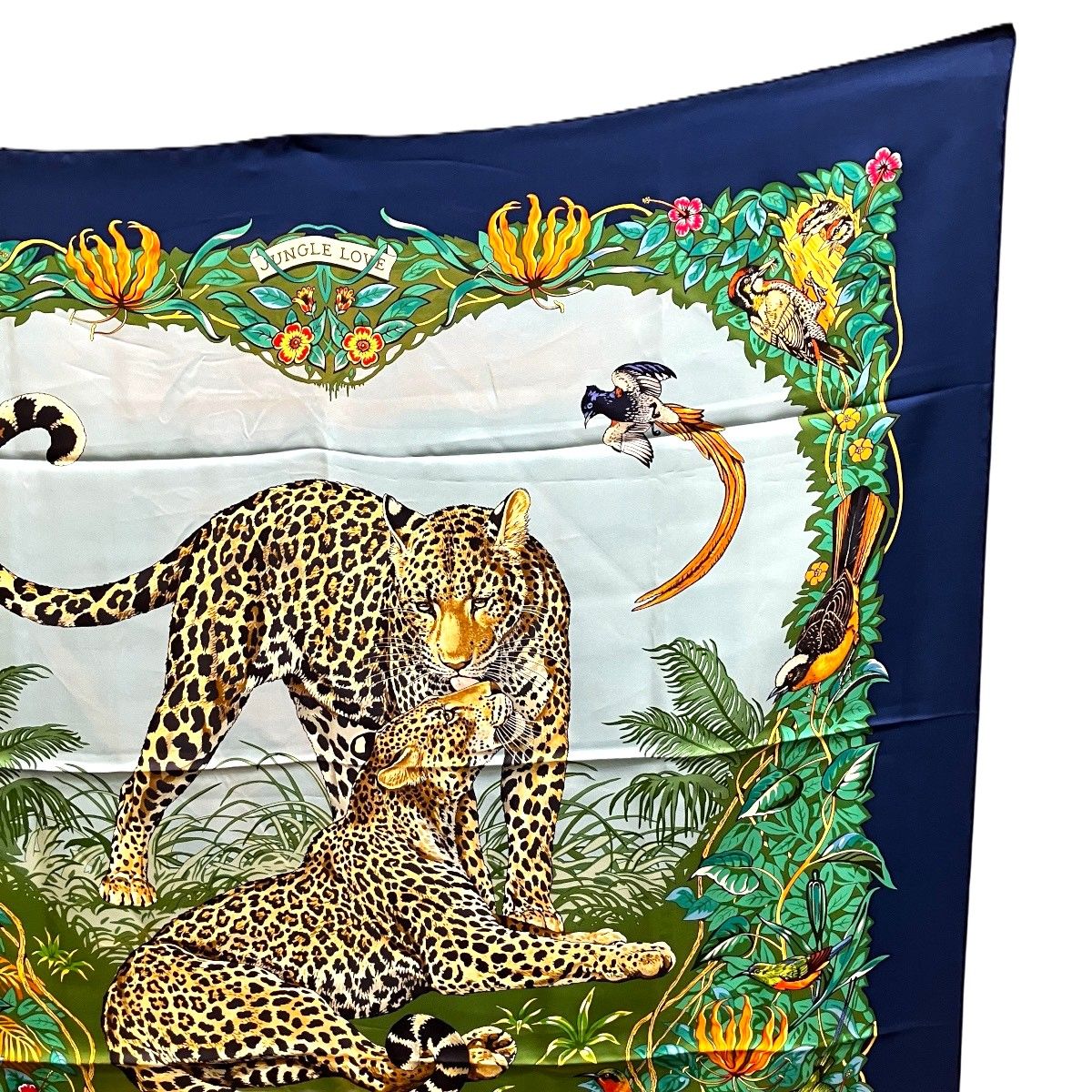 Hermes Carre 90 Jungle Love Scarf Silk — view 3