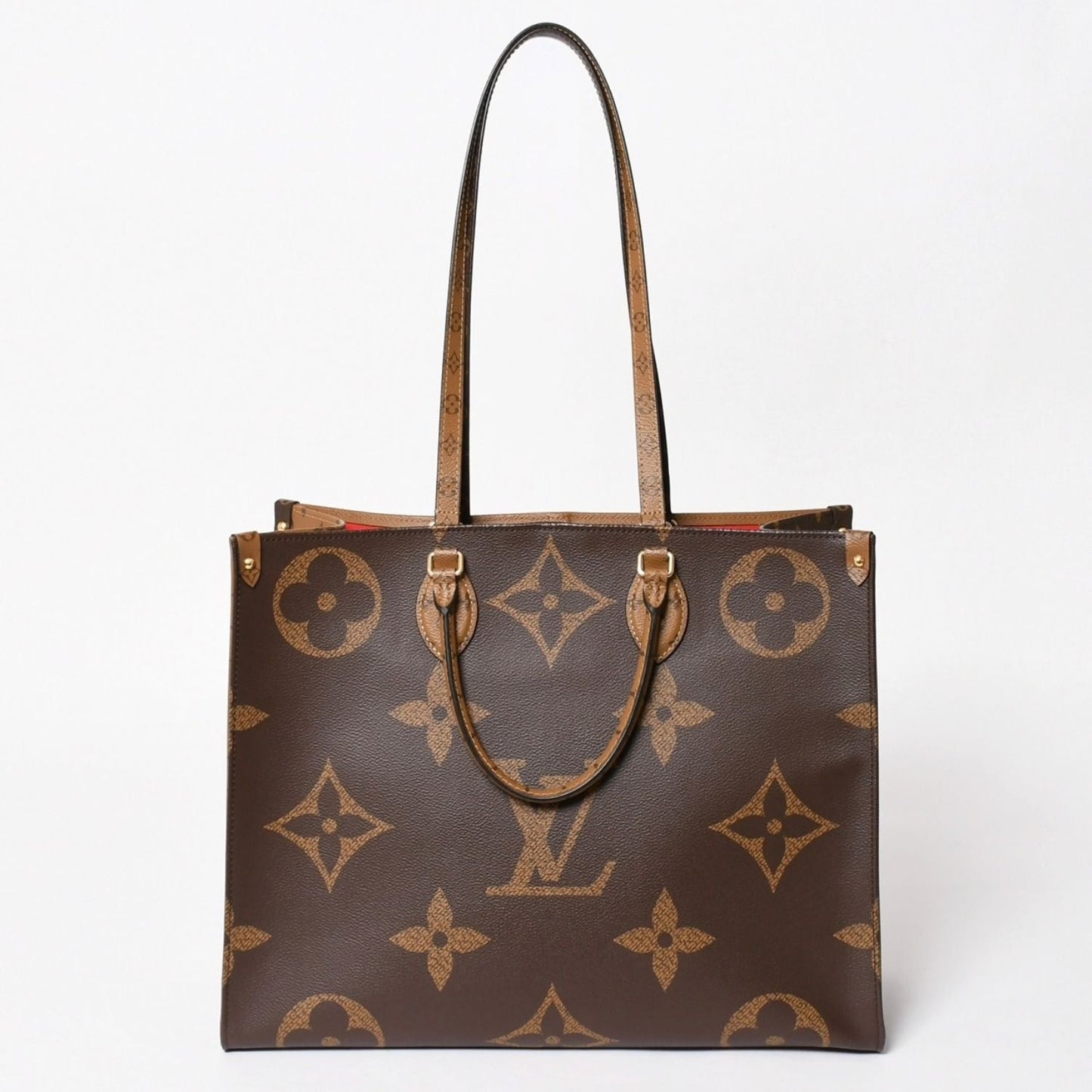 Louis Vuitton On The Go GM Tote Bag 2-Way Monogram Giant Leather