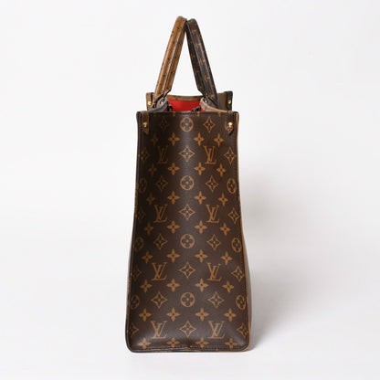 Louis Vuitton On The Go GM Tote Bag 2-Way Monogram Giant Leather — view 6