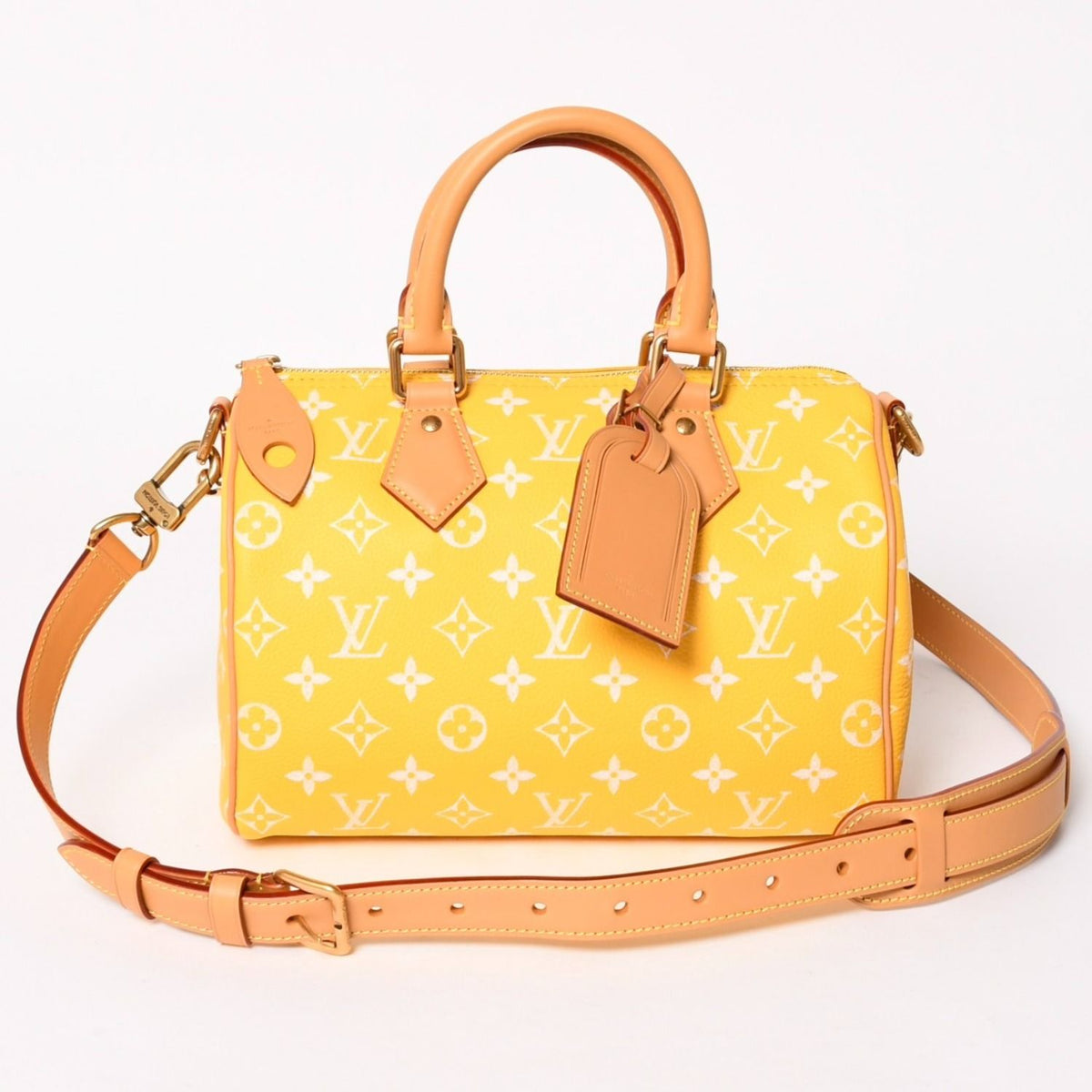 Louis Vuitton Speedy P9 Bandouliere 25 Handbag Yellow — view 2