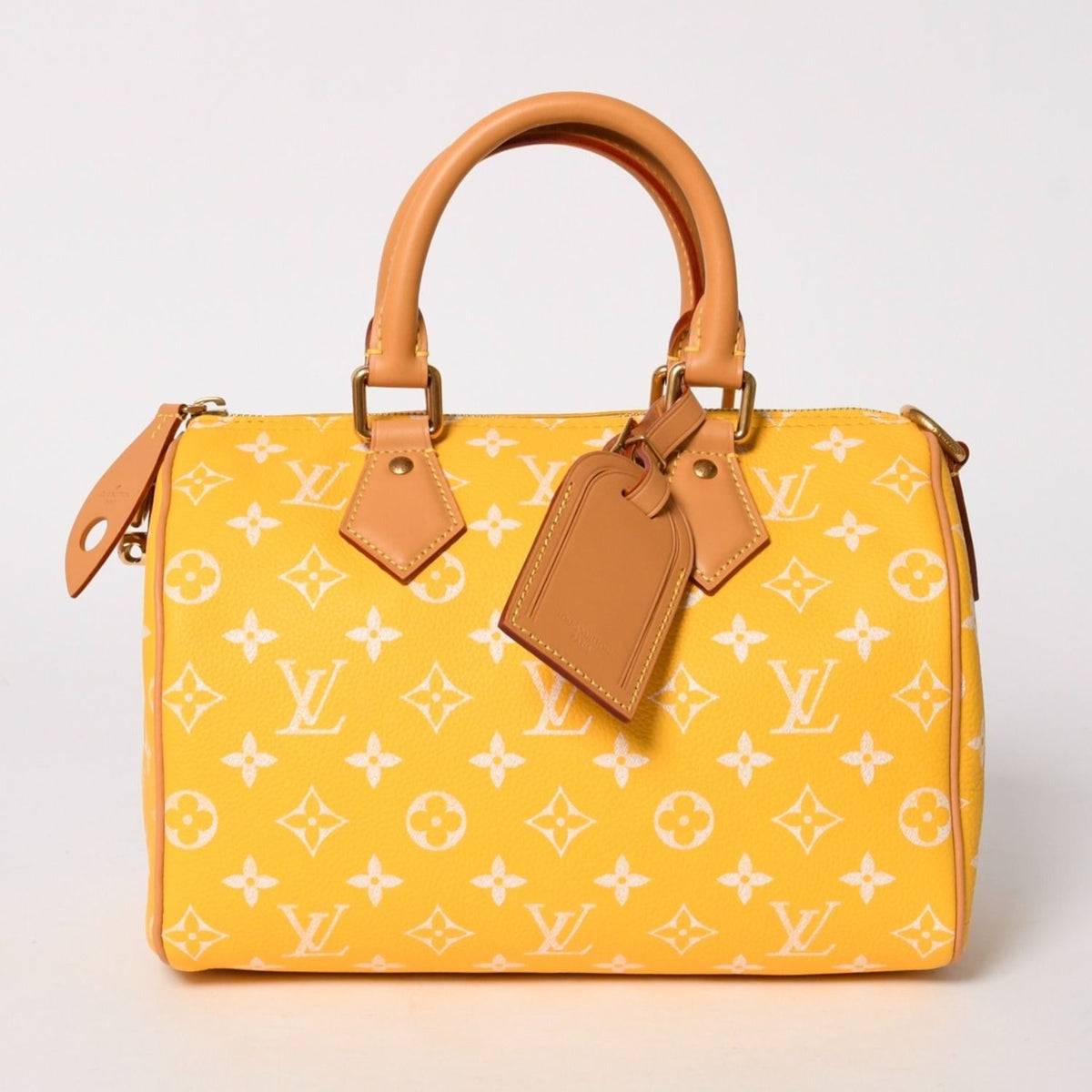 Louis Vuitton Speedy P9 Bandouliere 25 Handbag Yellow — view 3