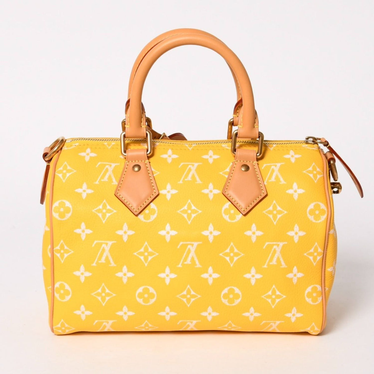 Louis Vuitton Speedy P9 Bandouliere 25 Handbag Yellow — view 4
