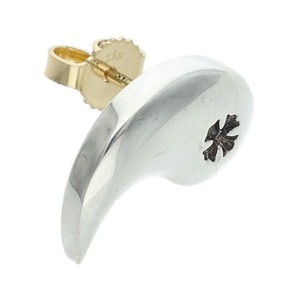 Chrome Hearts Yin Yang Silver Earrings — view 4