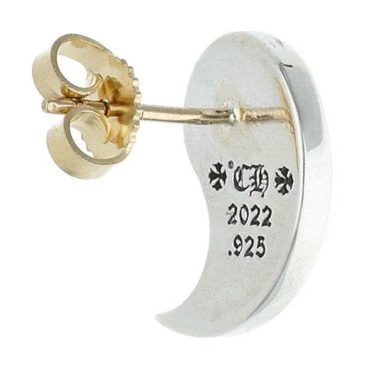 Chrome Hearts Yin Yang Silver Earrings