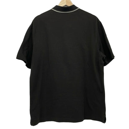 Hermes Short Sleeve Polo Shirt L Black Light Gray — view 2