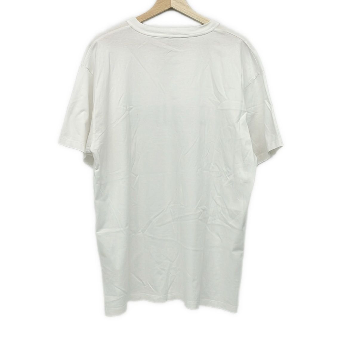 Celine Short Sleeve T-Shirt XL White Black Crew — view 2