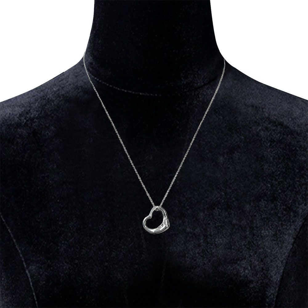 Tiffany & Co Open Heart Necklace — view 6