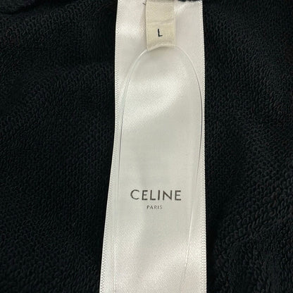 Celine Hoodie L Black White Long Sleeve — view 6