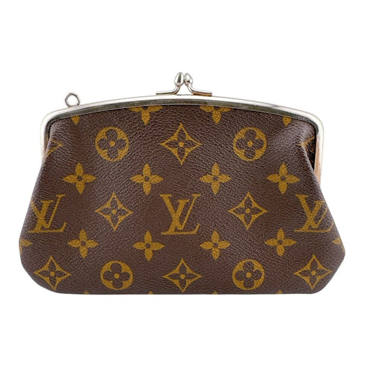 Louis Vuitton Kiss Lock Coin Case Vintage Bucket
