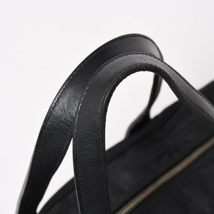 Chanel New Travel Line Mini Andbag Black CC Logo Nylon Jacquard Gold — view 7