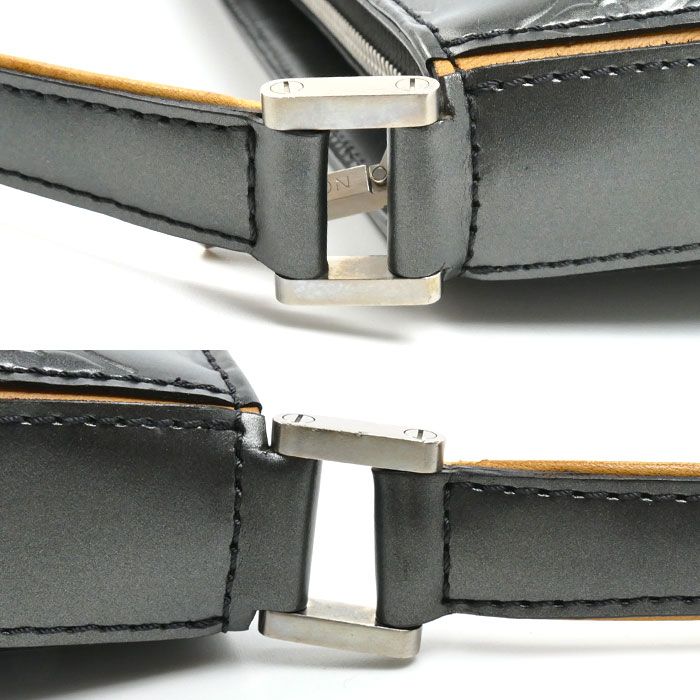 Louis Vuitton Fowler Handbag Monogram Mat Black Second — view 6