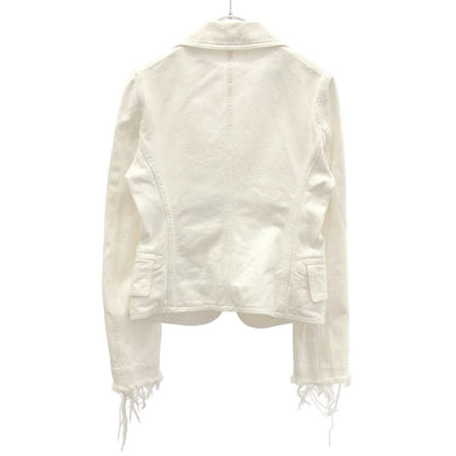 Gucci by Tom Ford Denim Tailored Jacket White 40 — view 2