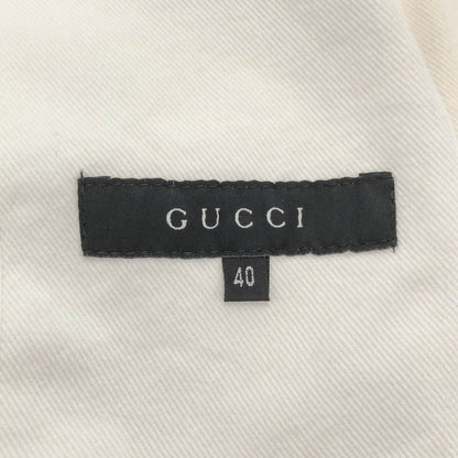 Gucci by Tom Ford Denim Tailored Jacket White 40 — view 3