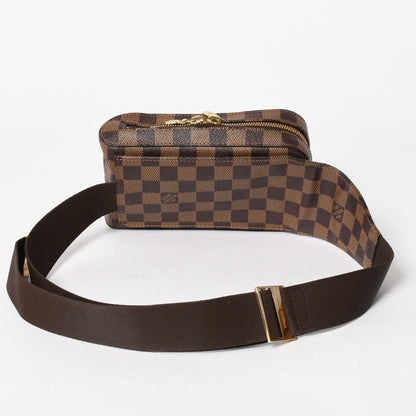 Louis Vuitton Geronimos Waist Bag Damier Brown Gold — view 2