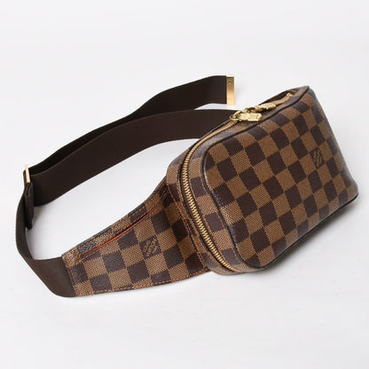 Louis Vuitton Geronimos Waist Bag Damier Brown Gold — view 3