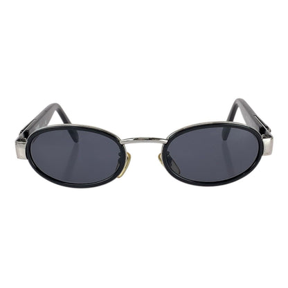 Loewe Vintage Medusa Black Silver Acetate Metal Mod Sunglasses Eyewear — view 2